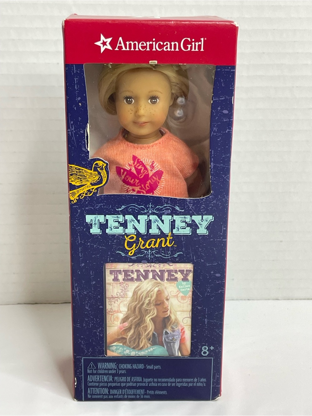 2017 American Girl Tenney Grant Mini Doll & Book